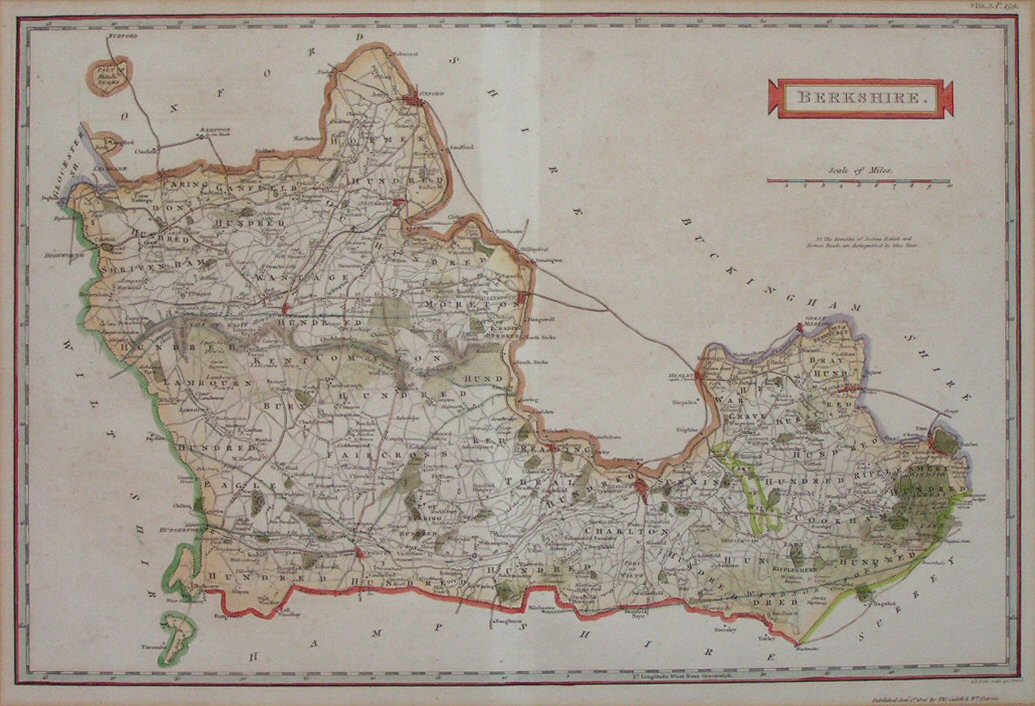 Map of Berkshire - Neele-Lysons